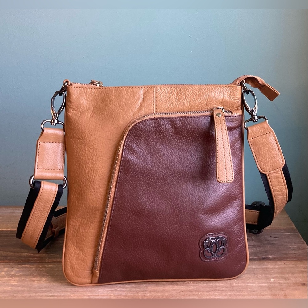 Original by Sharif 1827 Leather Crossbody Bag